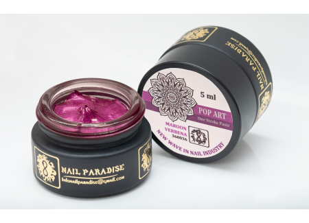Pop-Art One Stroke Paste - MAROON VERBENA 5ml